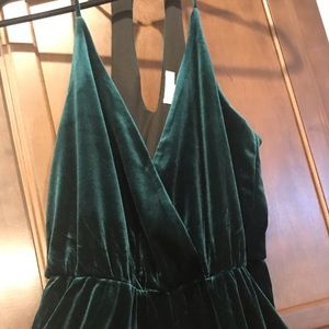 Gianni bini emerald jumpsuit
